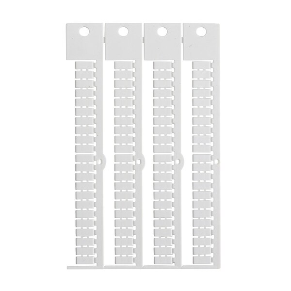 Terminal Block Tag Polycarbonate 10.00 mm H x 5.00 mm W Box of 1408 Pieces, 1408PK